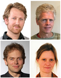 Asgeir Skålholt, Håkon Høst, Torgeir Nyen og Anna Hagen Tønder